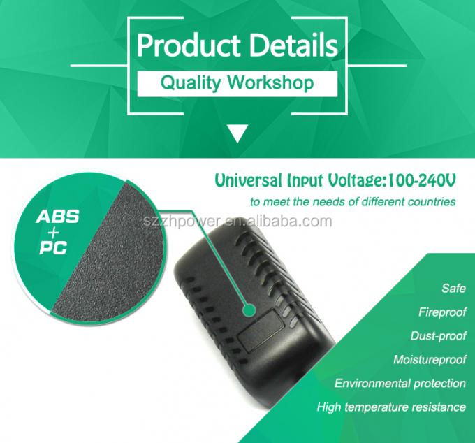 For UL Level VI SAA KC ได้รับการรับรอง 12V DC พลัง อะแดปเตอร์ 1A to 3A Interchangeable AC/DC อะแดปเตอร์ with 9V Outlets Manufacturer Direct