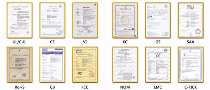 For UL Level VI SAA KC ได้รับการรับรอง 12V DC พลัง อะแดปเตอร์ 1A to 3A Interchangeable AC/DC อะแดปเตอร์ with 9V Outlets Manufacturer Direct